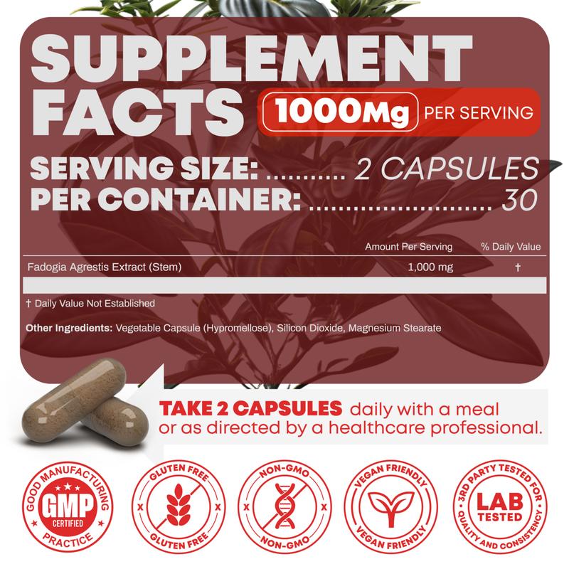 Turkesterone/Fadogia Agrestis (30 DAY SUPPLY)