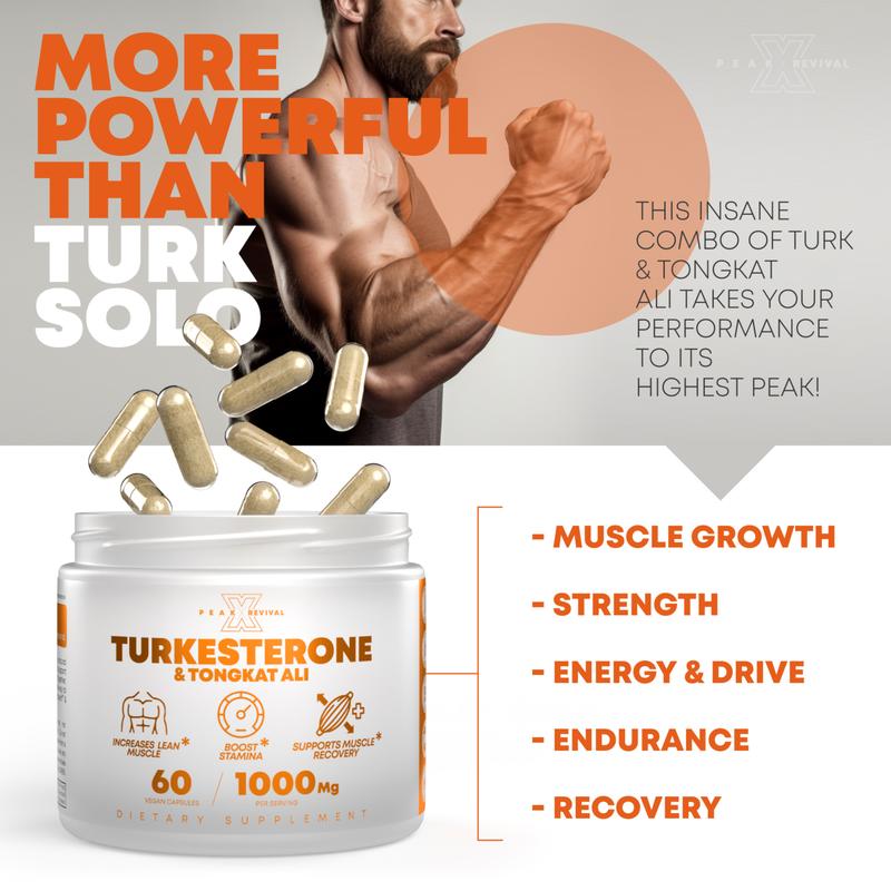 Turkesterone/Fadogia Agrestis (30 DAY SUPPLY)