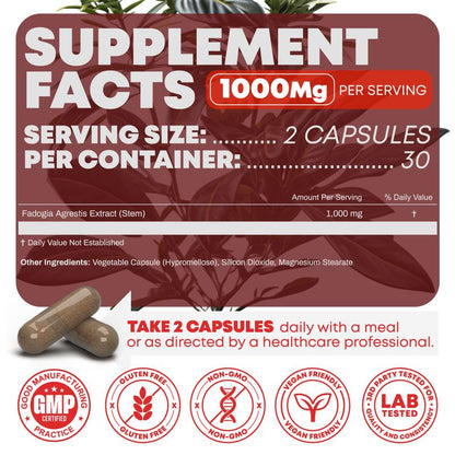 Turkesterone/Fadogia Agrestis (30 DAY SUPPLY)